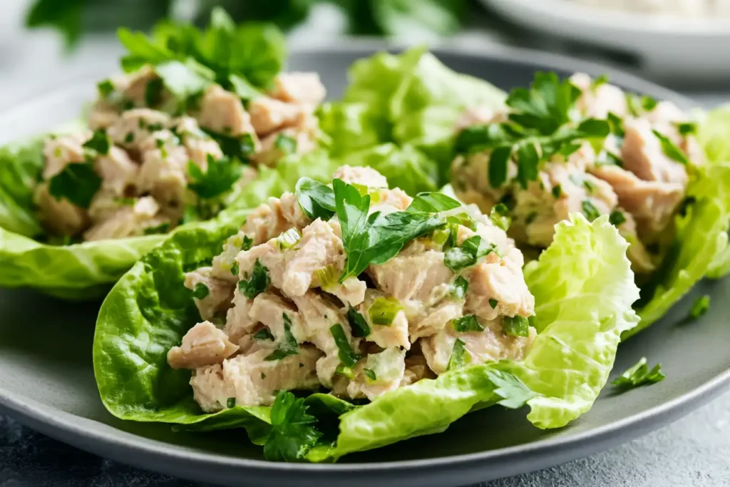 Tuna salad on keto.