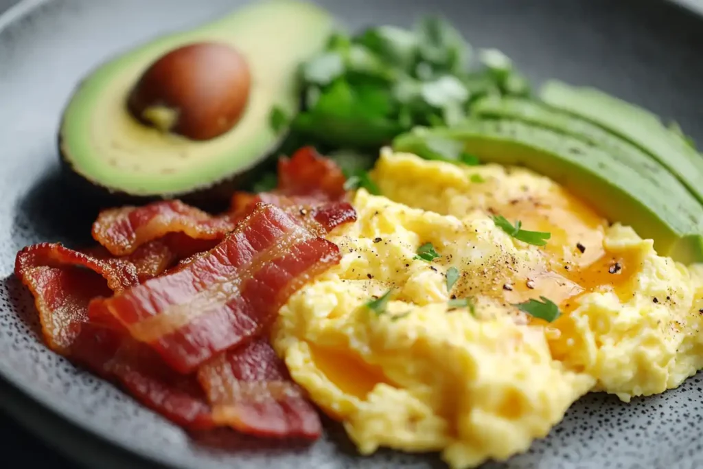 Lazy keto breakfast