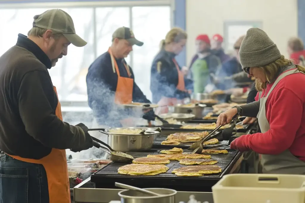 Community CMS Pancake Breakfast Setup