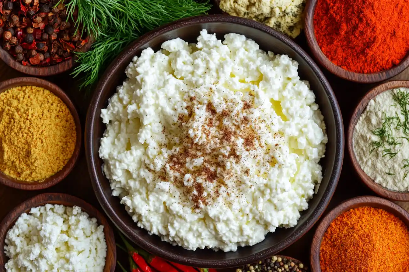 Spices for cottage cheese