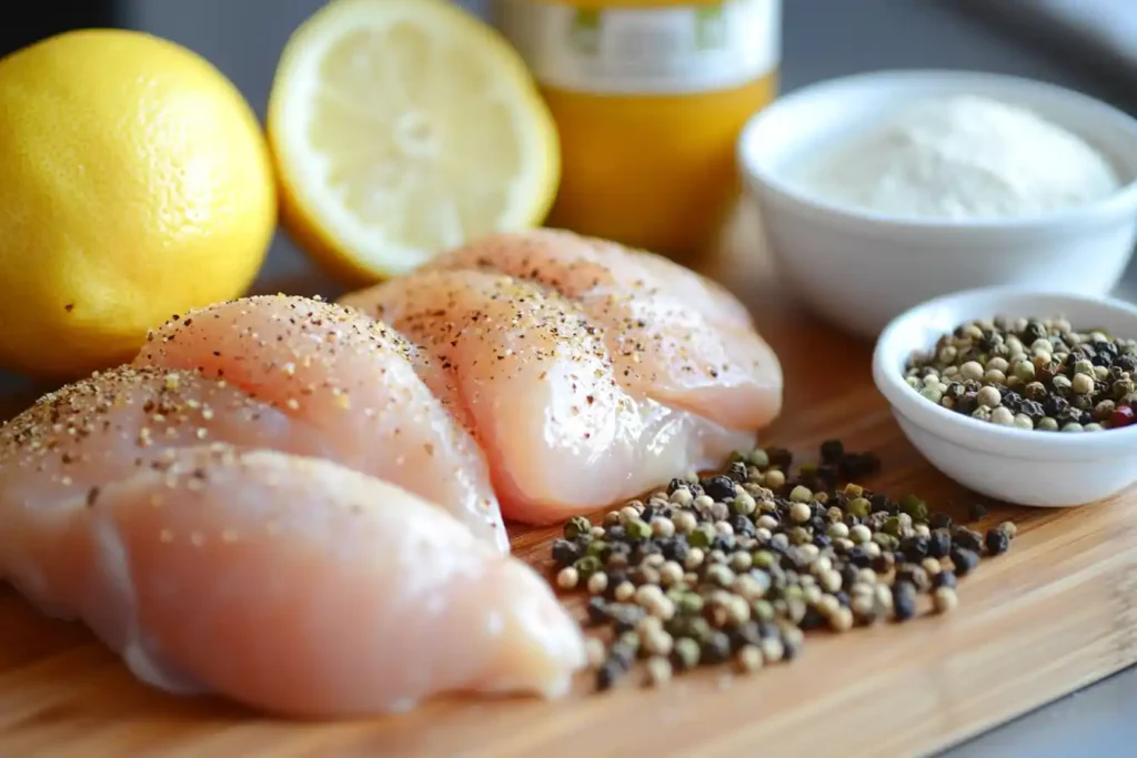 Fresh lemon pepper chicken price ingredients