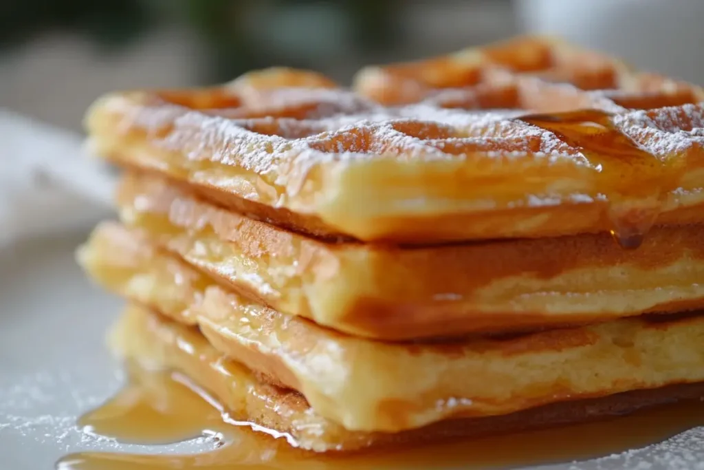 How many waffles does this recipe make with syrup