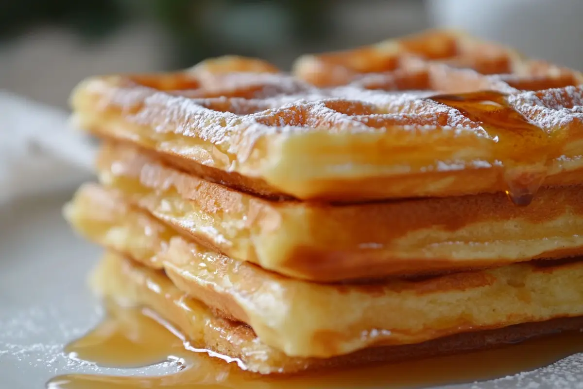 How many waffles does this recipe make with syrup