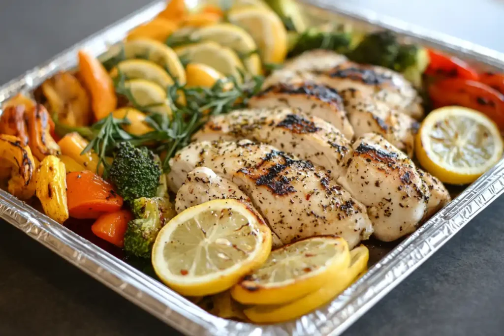 Lemon pepper grilled chicken price dish