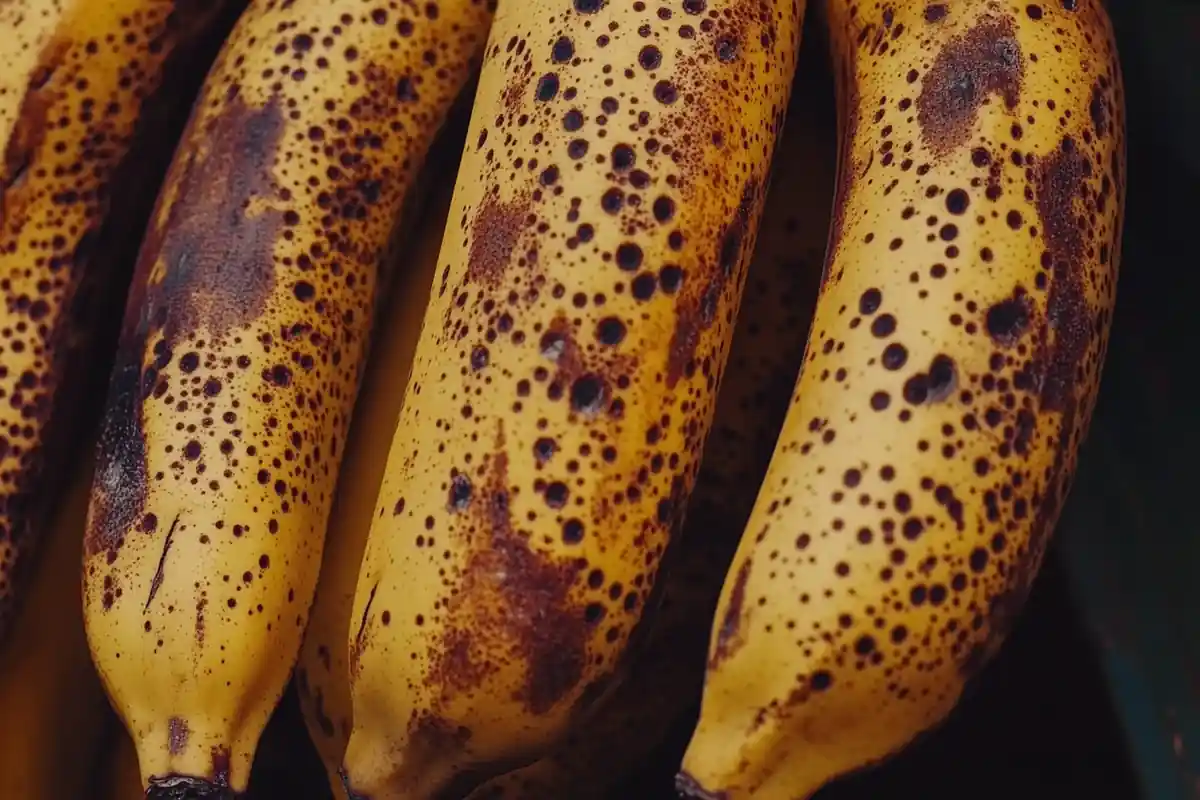 Overripe bananas for baking