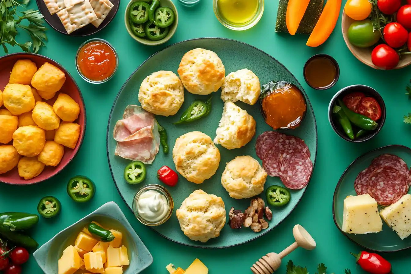 Jalapeno biscuit pairings