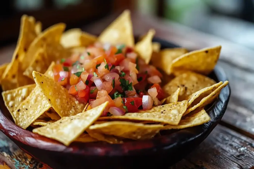 Smoked Queso with Chips