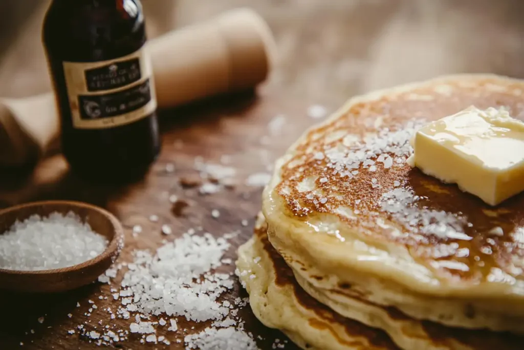 Fluffy pancakes with additions to pancake mix