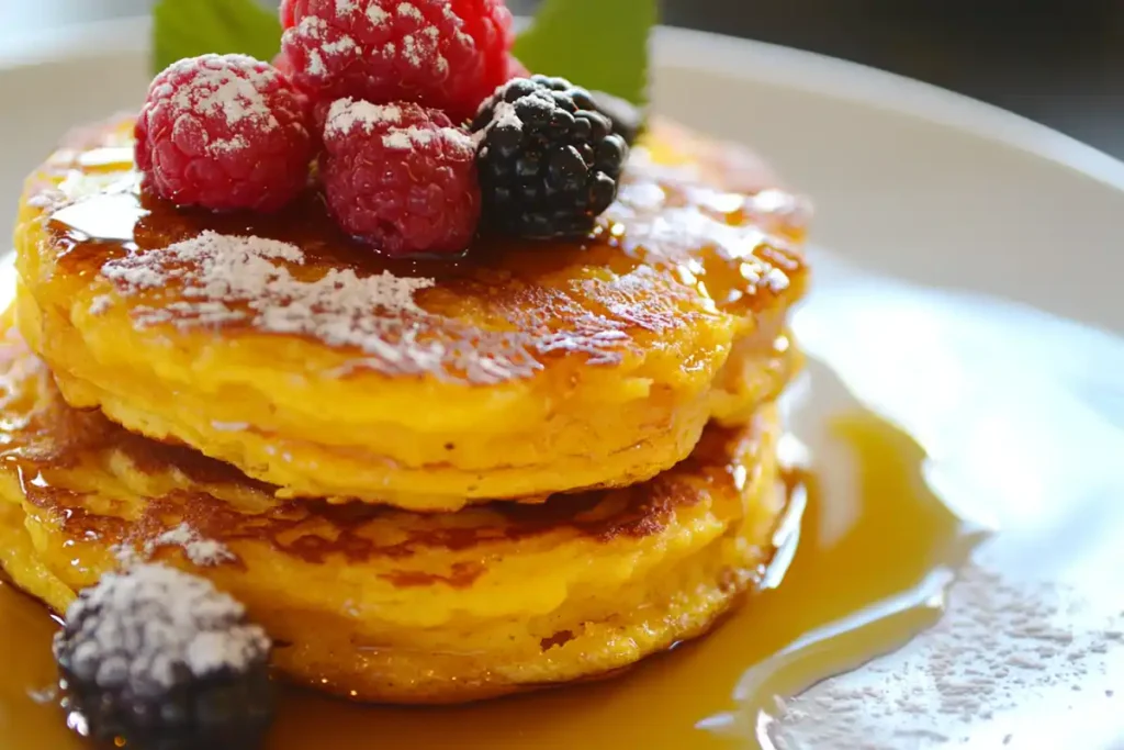 Fluffy CMS Pancake Breakfast Stack