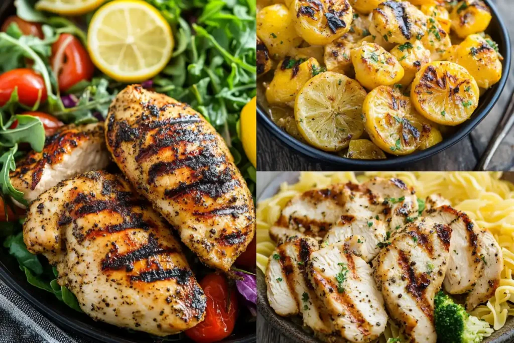 Lemon pepper grilled chicken price variations